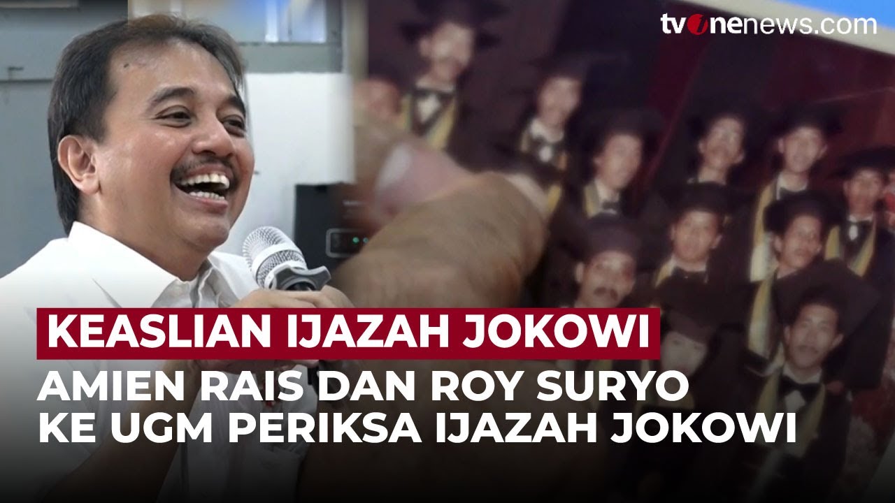 Amien Rais dan Roy Suryo Datangi UGM Untuk Pastikan Keaslian Ijazah Jokowi ​| OneNews Update