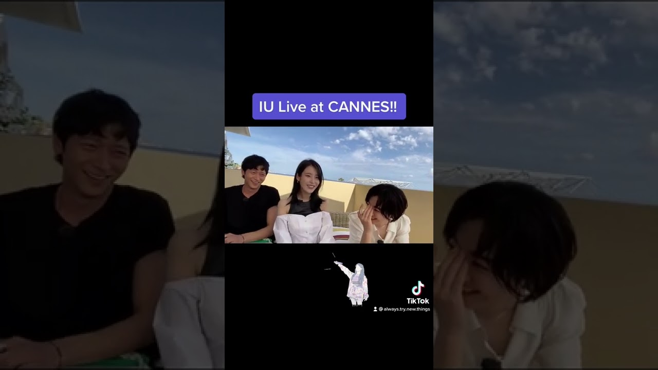 IU live at Cannes 2022 아이유