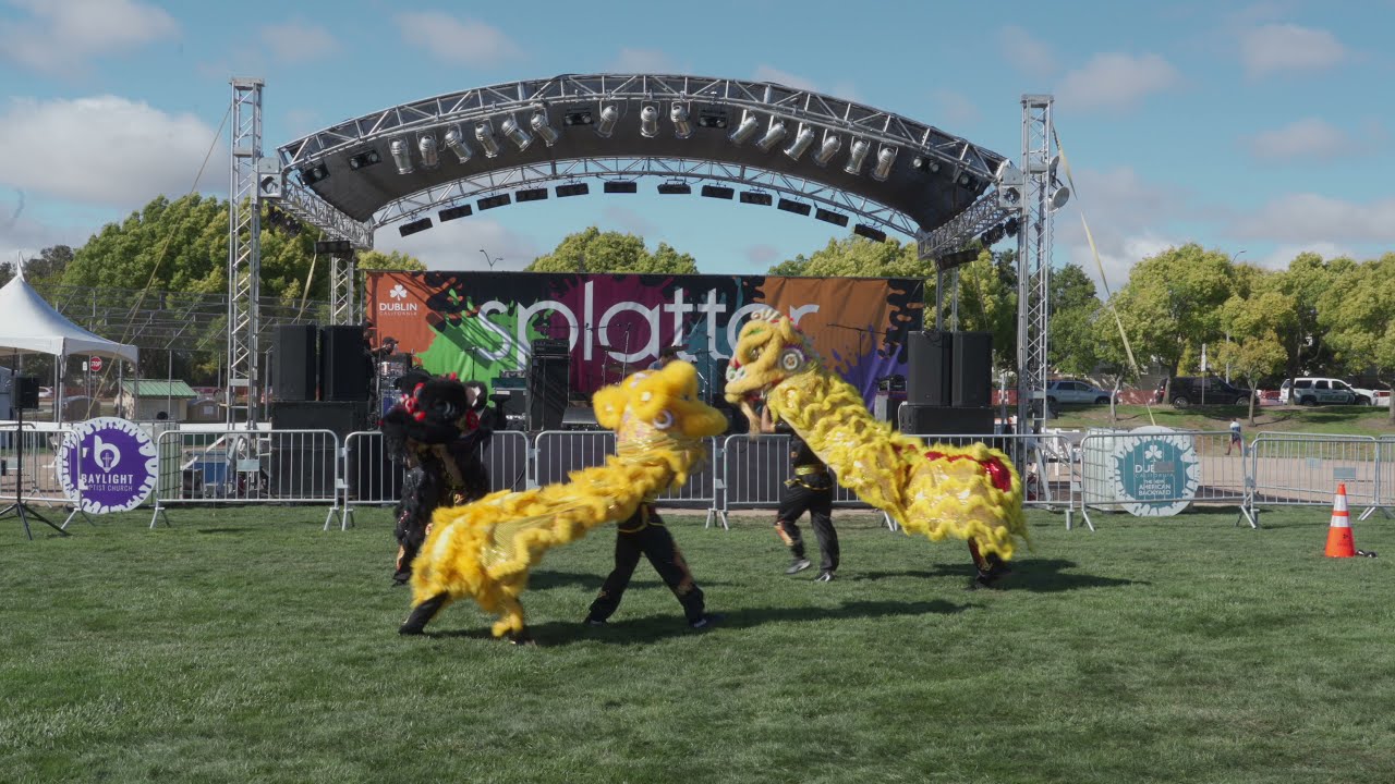 Dragon and Lion Dance 2021 Dublin Splatter Festival