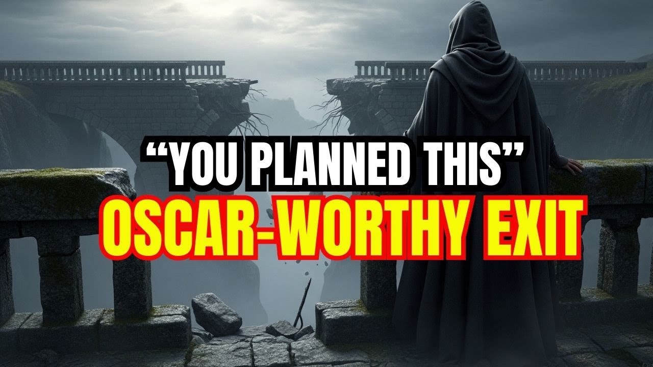 CHOSEN ONE: You Perfectly Planned & Executed Your Exit From ThemYou Deserve An Oscar 4 This Performa
