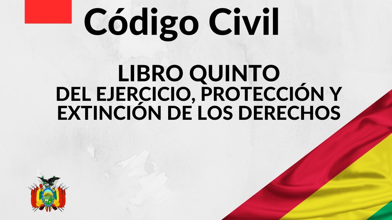 Código Civil boliviano LIBRO V audiolibro