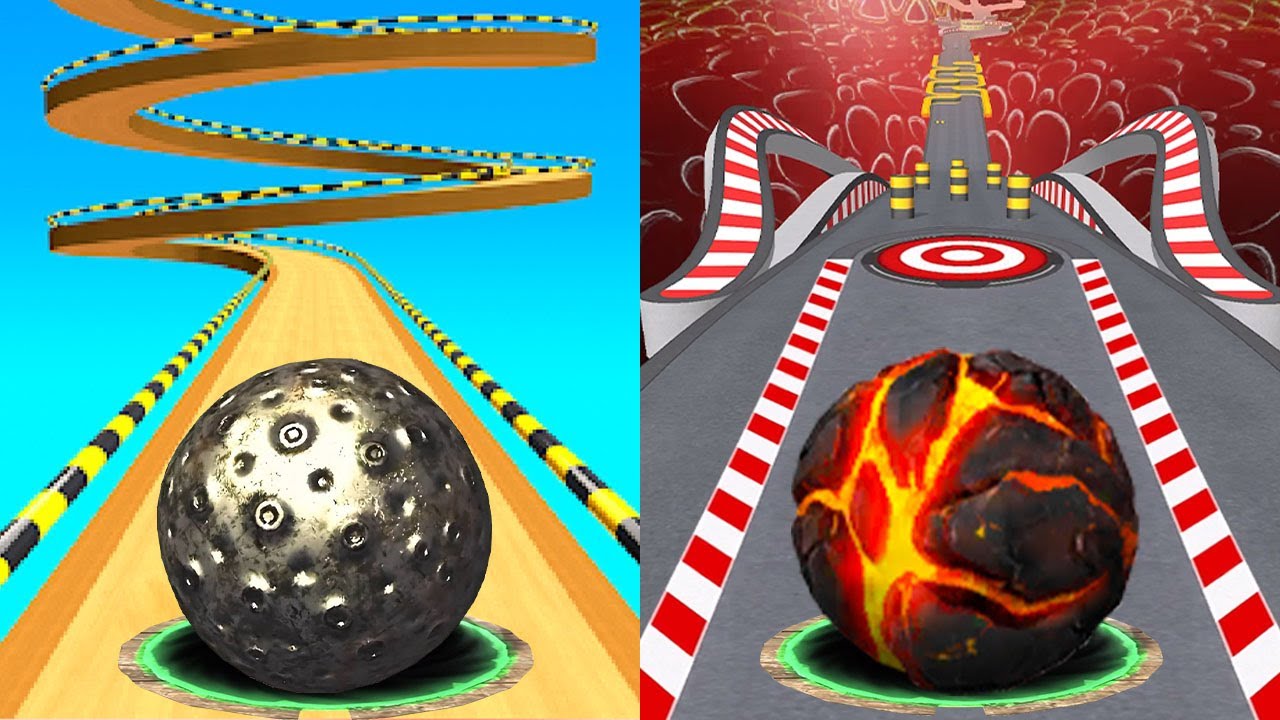 Going Balls VS GyroSphere Trials,Temple Rolling Balls,Super Rolling Balls,Rolling Balance Ball 3D
