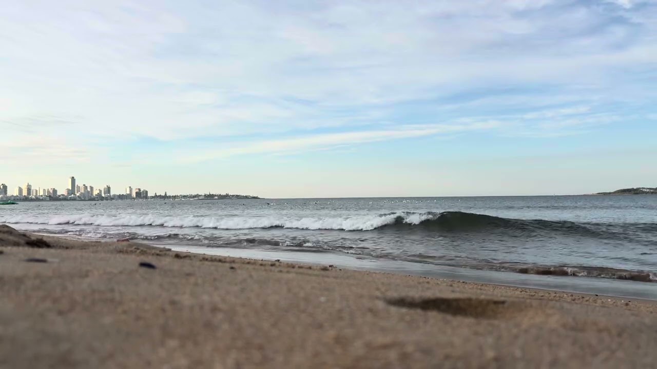Playa en 4K + Sonido Real del Mar | Paz y Tranquilidad 🌊 