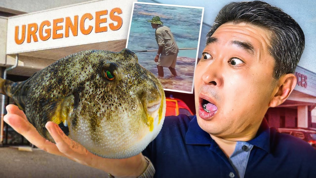 Le général pêche UN FUGU, Il le mange... ÇA TOURNE MAL !!