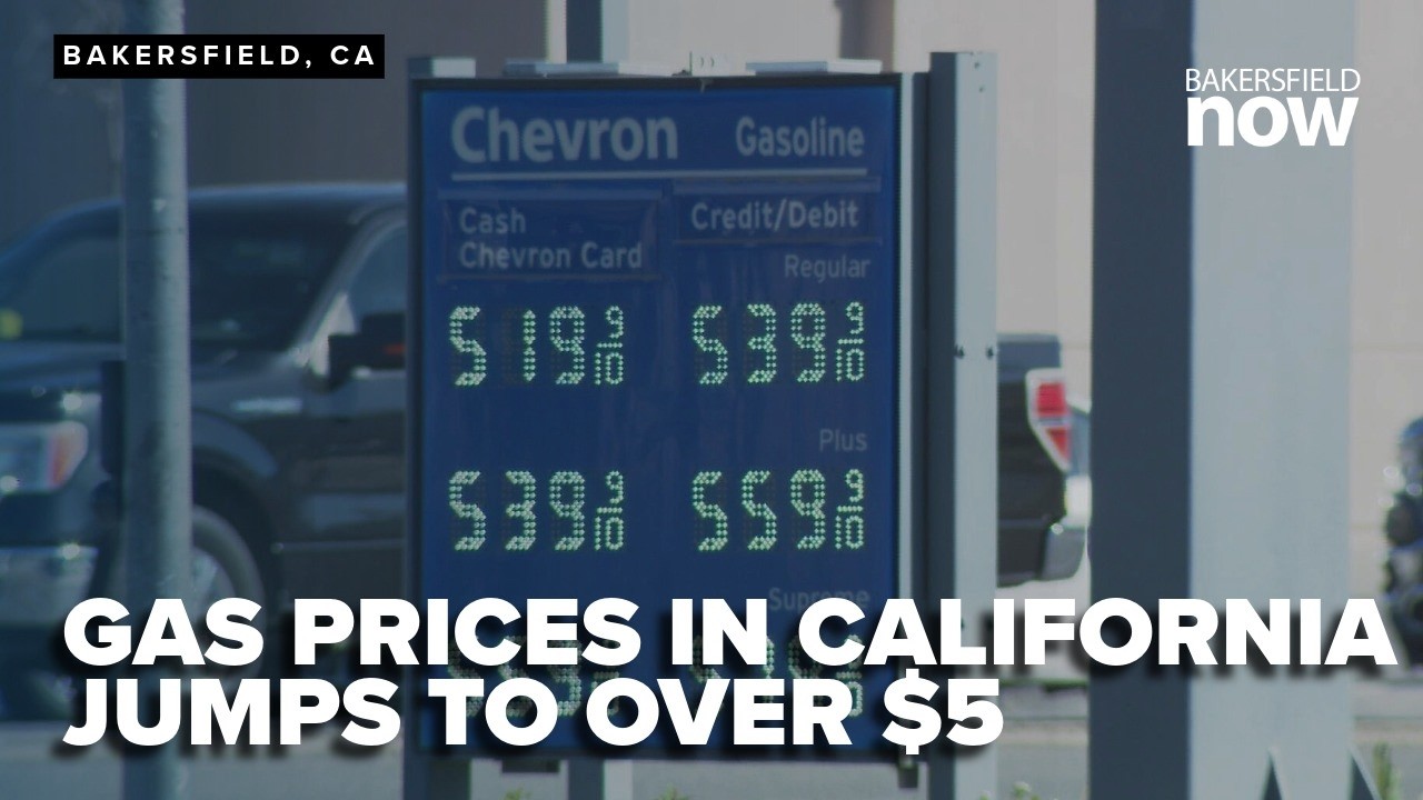 AAA: Gas averages $3.47 nationally, $5.20 in California as prices jump 67 cents