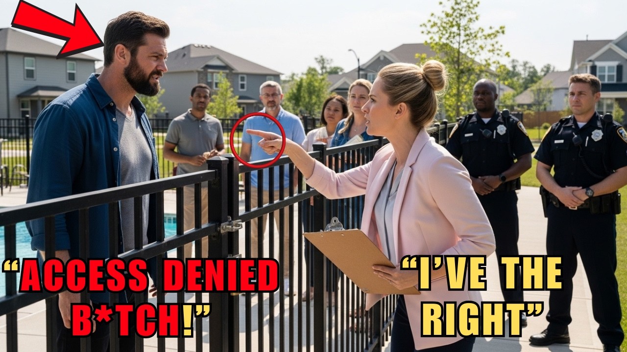 HOA Karen Calls Cops When I Lock My Pool from Inside — She Loses It When the Sheriff Takes My Side