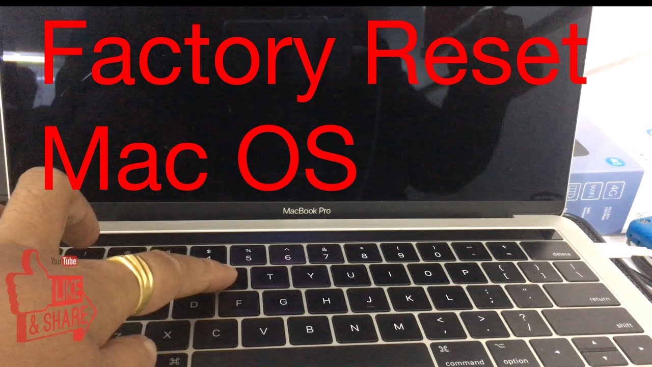 how to factory reset / hard reset / format your macbook /macbook pro (mac os mojave)
