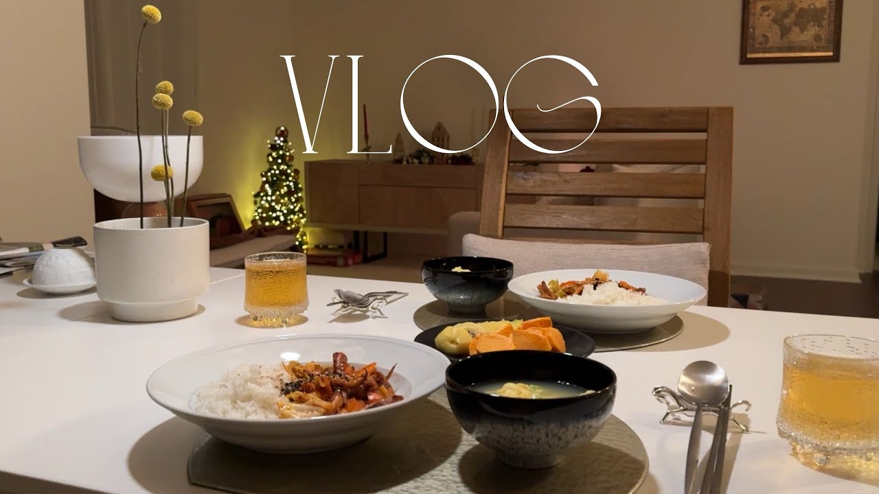 🇺🇸스타우브로 한식 집밥 & 테이블매트 구매 | 해물파전, 오징어볶음, 불고기, 미국 얼바인 새댁 일상