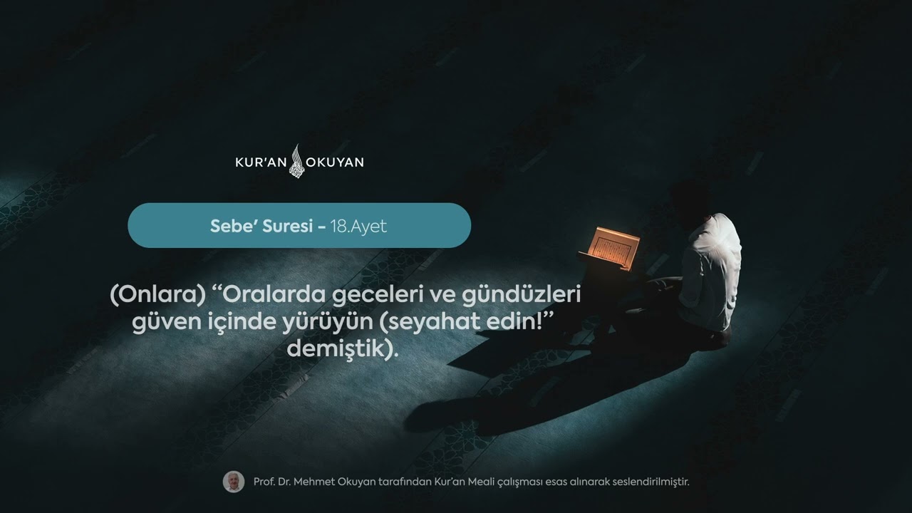 34. Sebe' Suresi [Sesli Kur'an Meali] - Prof. Dr. Mehmet OKUYAN