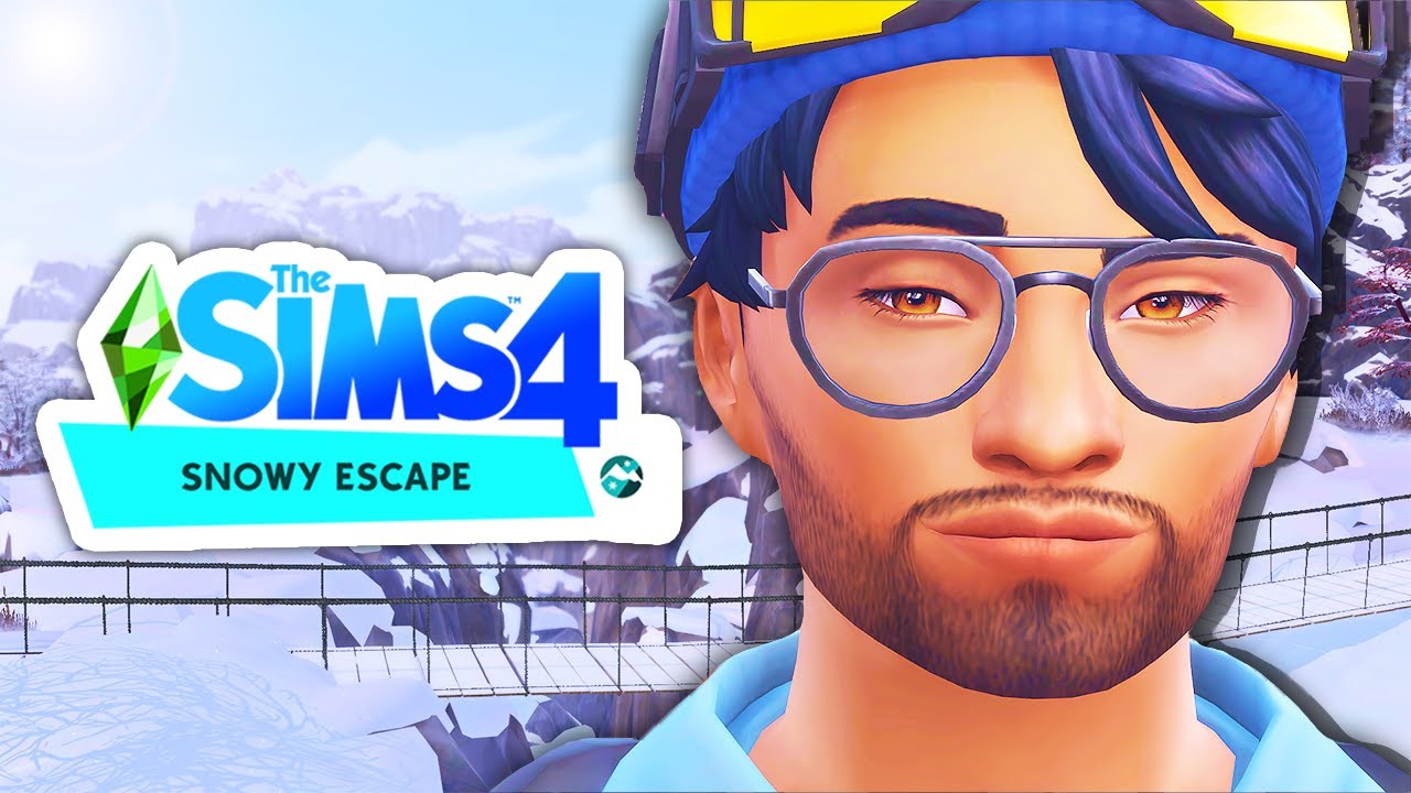 HIKING UP THE MOUTAIN🗻 | The Sims 4 Snowy Escape #19