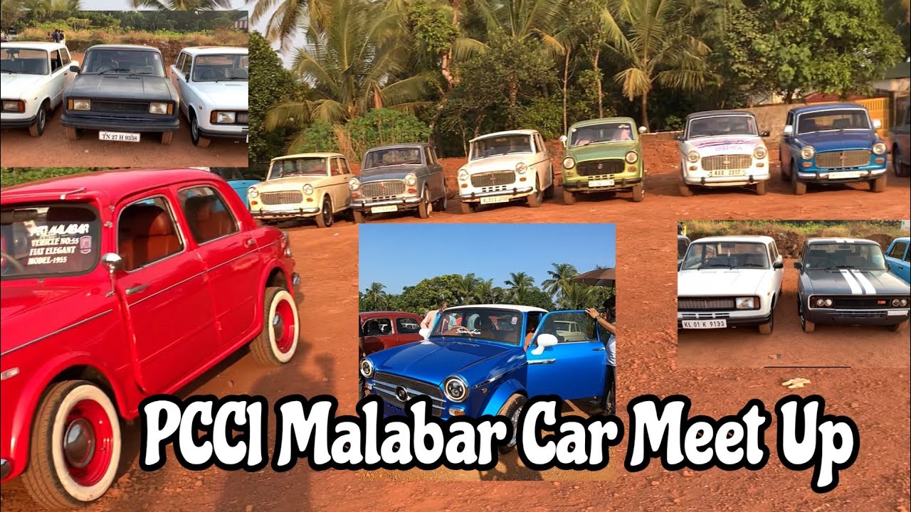 PCCI Malabar Meet up Malappuram Kozhichena | Premier Padmini Cars Modifed |Vintage car rally kerala
