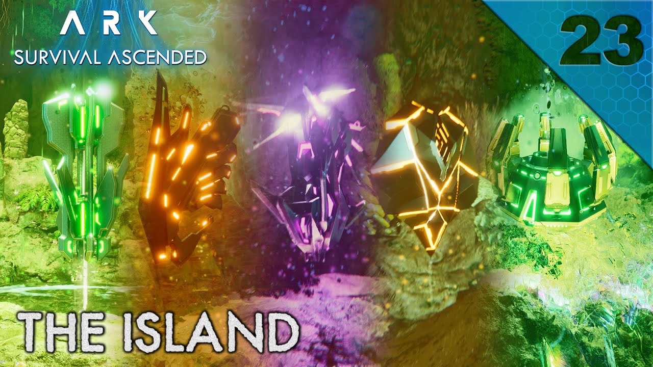 🦖 Artifact Hunting (Part 2) - Coop ARK Ascended - The Island [Part 23]