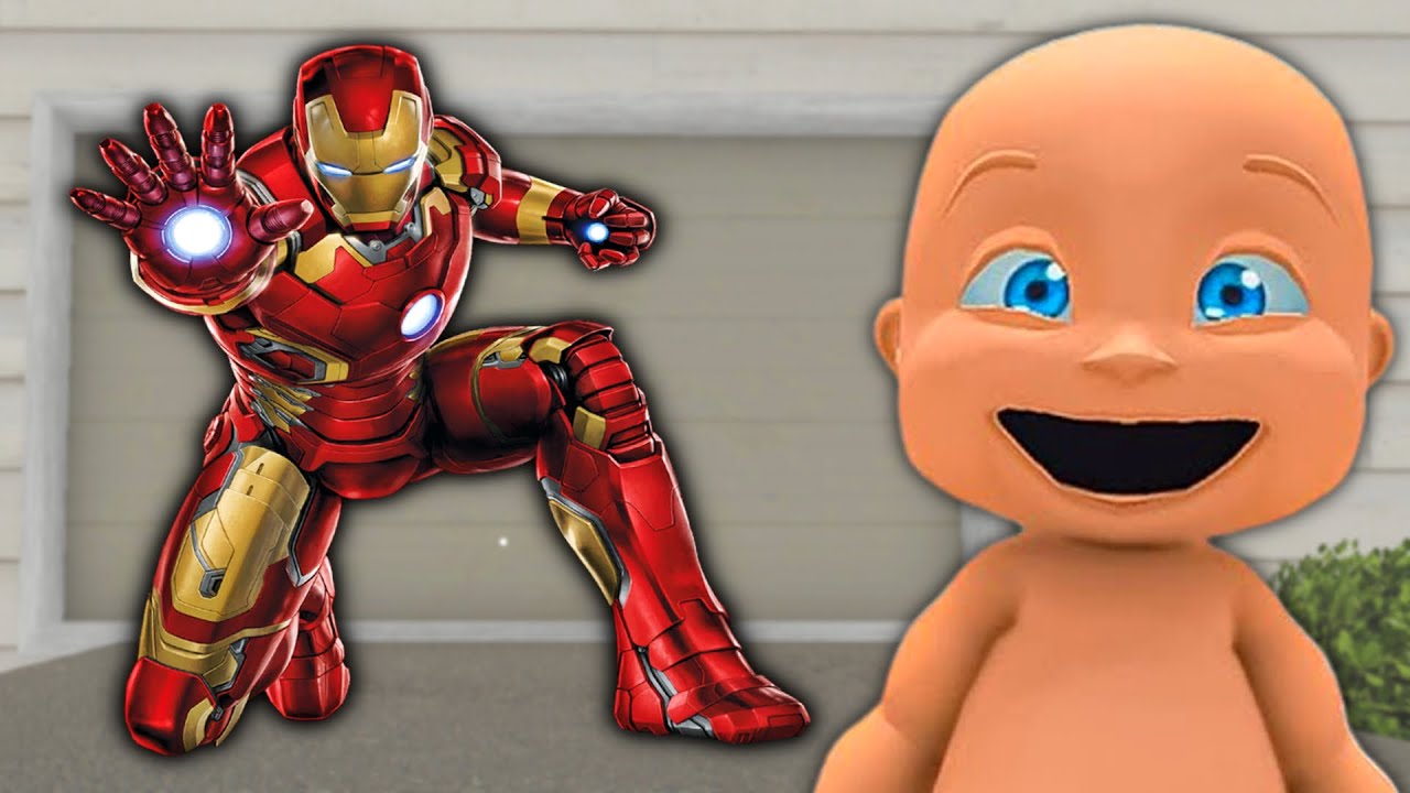 Baby Buys IRON MAN SUIT!