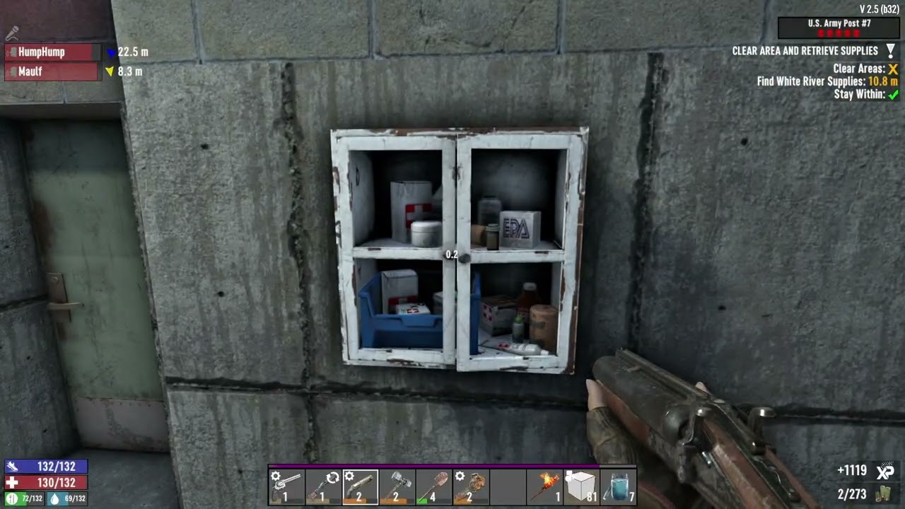 7 Days to Die - Sphinx's finger twitched.