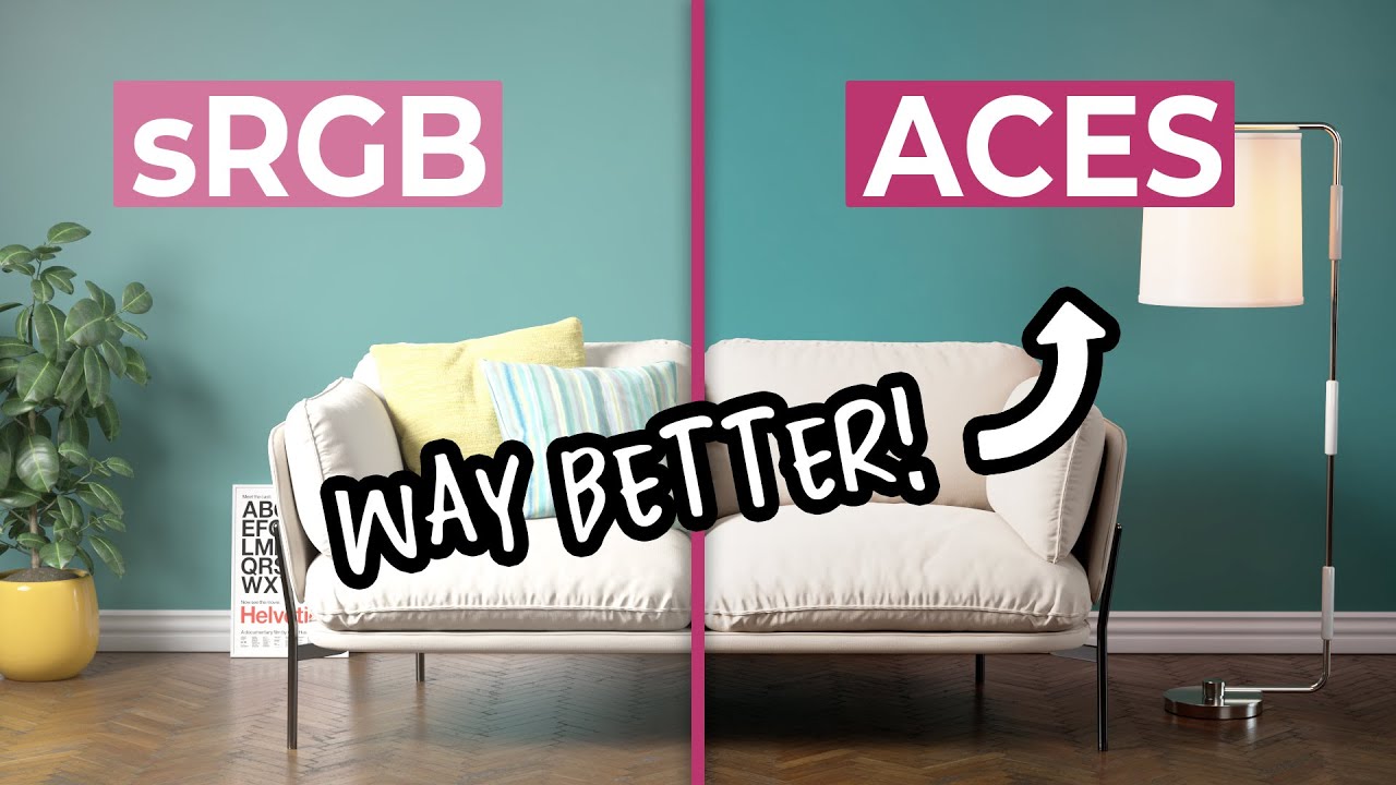 Complete ACES Setup & Workflow in V-Ray 5 for 3ds Max | + Managing ACES renders in post using Fusion