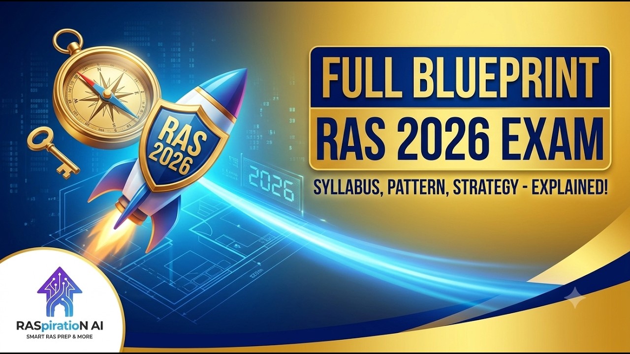 RAS 2026: Complete Preparation Strategy & Syllabus Blueprint | How to Crack RAS in First Attempt
