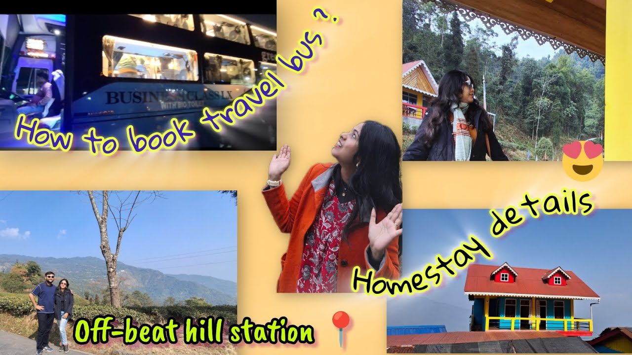Off-beat Hill station Trip 🚎 | Day 1 Travel details & Homestay Reveal | @daily_life_adda 