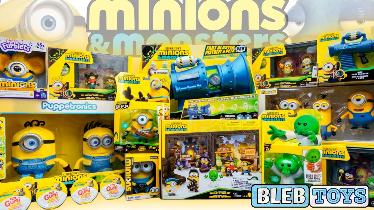 Latest Minions and Monsters toy collection unboxing | ASMR no talking toy review |