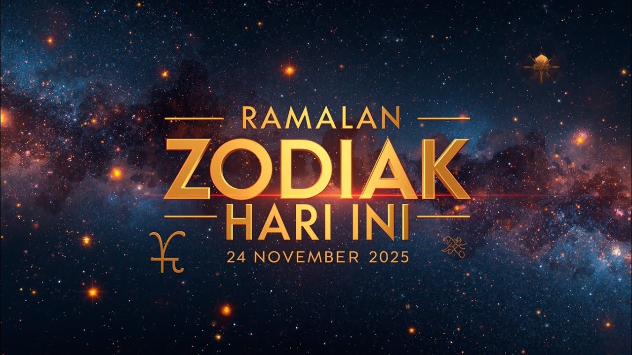 RAMALAN ZODIAK HARI INI 24 NOVEMBER 2025