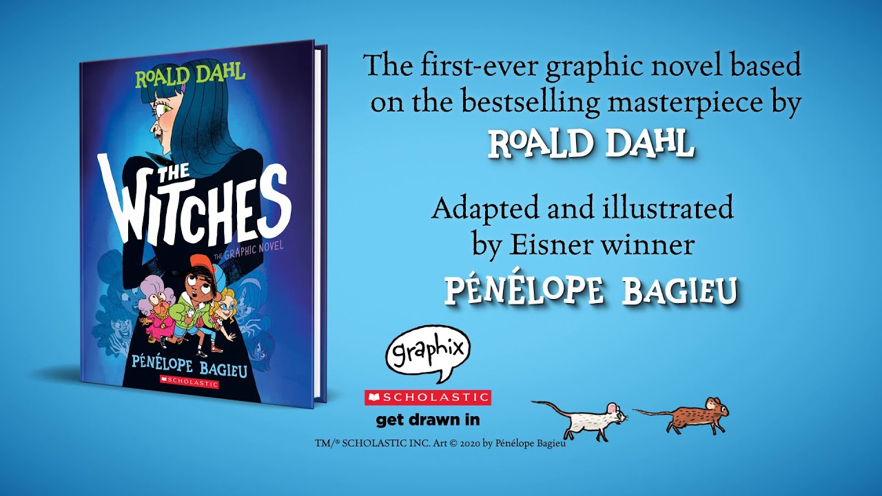 The Witches: The Graphic Novel by Roald Dahl, illustrated by P&eacute;n&eacute;lope Bagieu | Official Book Trailer
