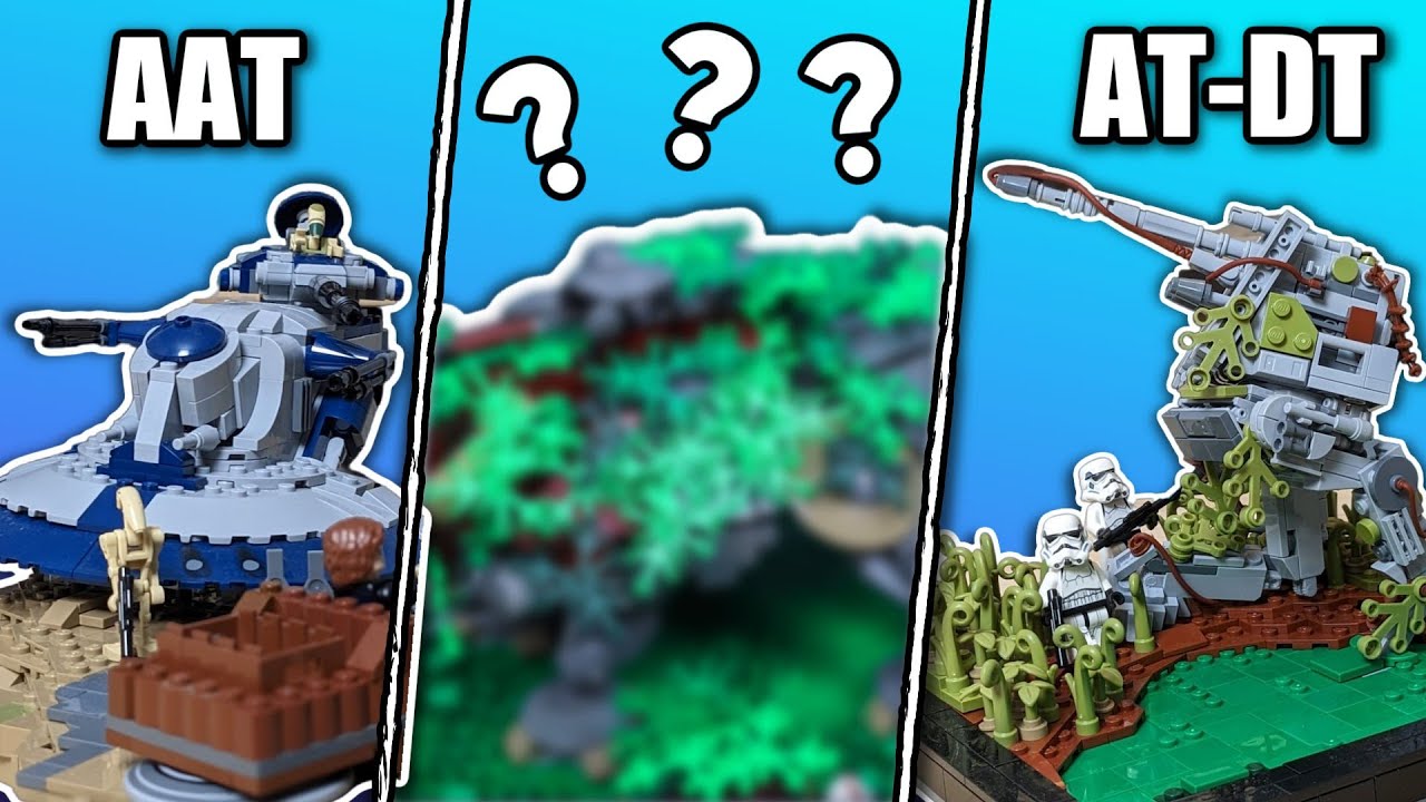 I Built LEGO Star Wars Mocs Using a Random Vehicle Generator!