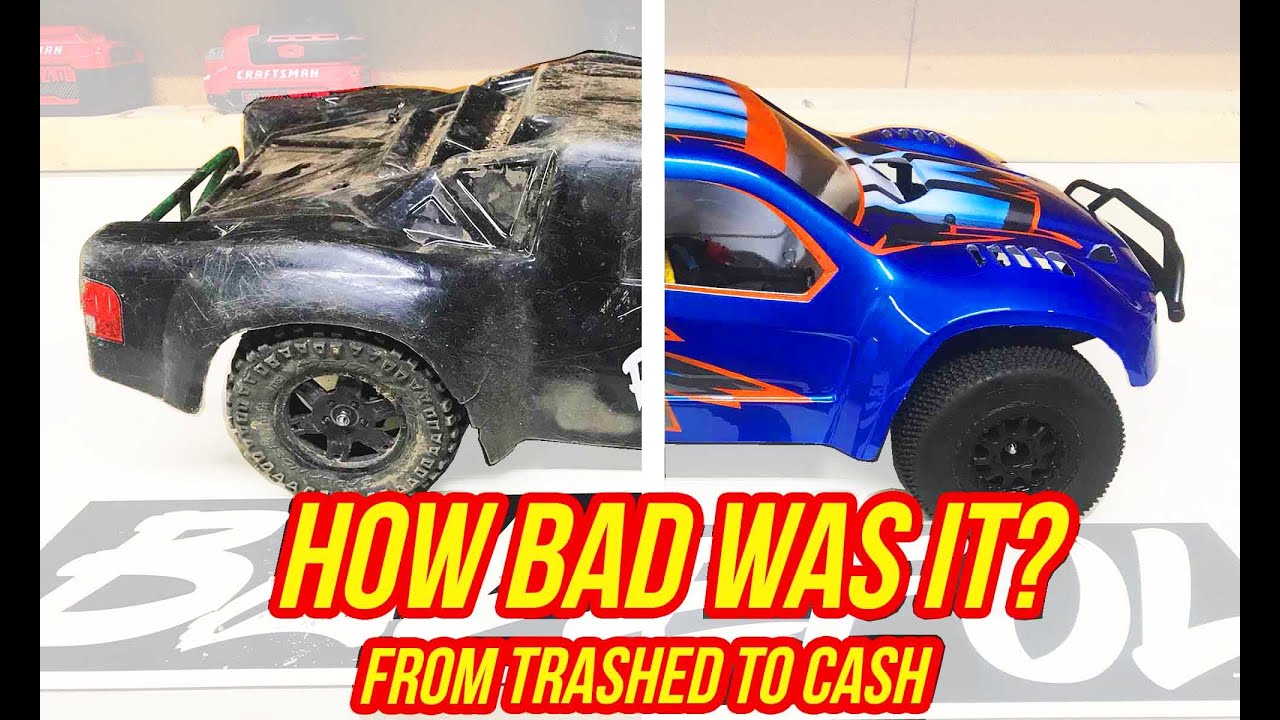 $50 Craigslist Traxxas Slash RC Car Find - Restoration Timelapse