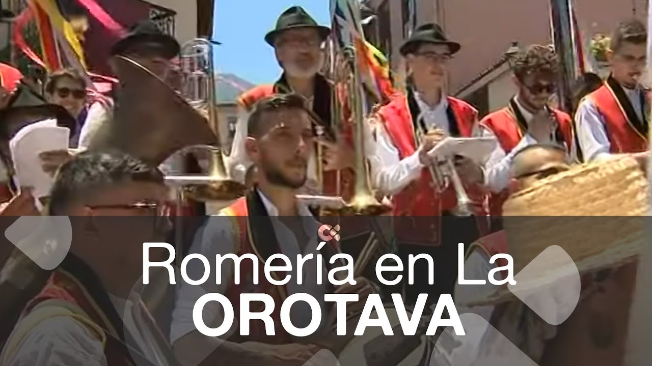 La Orotava celebra la tradicional Romería de San Isidro Labrador y Santa María de La Cabeza