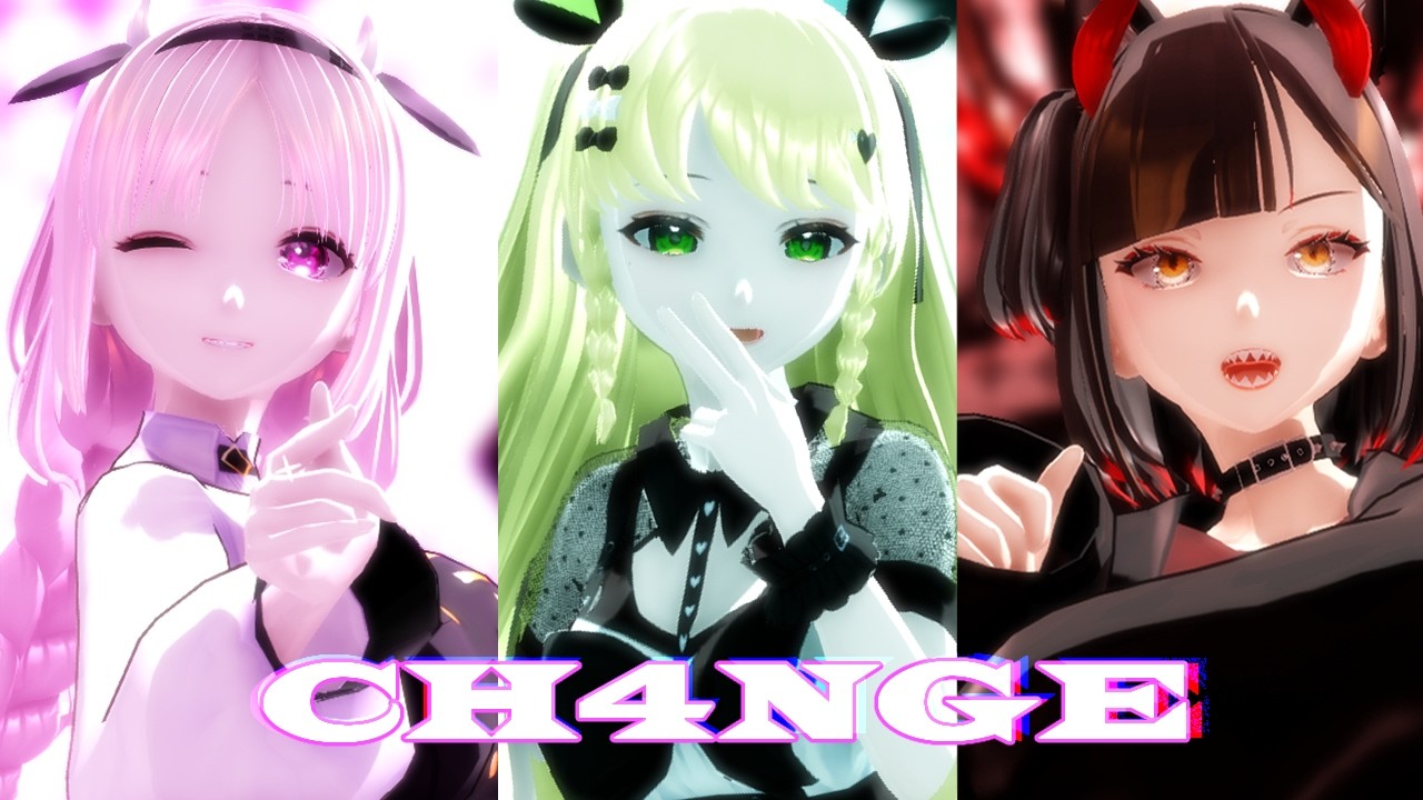 【MMD】CH4NGE - Molina x Alva x Saya