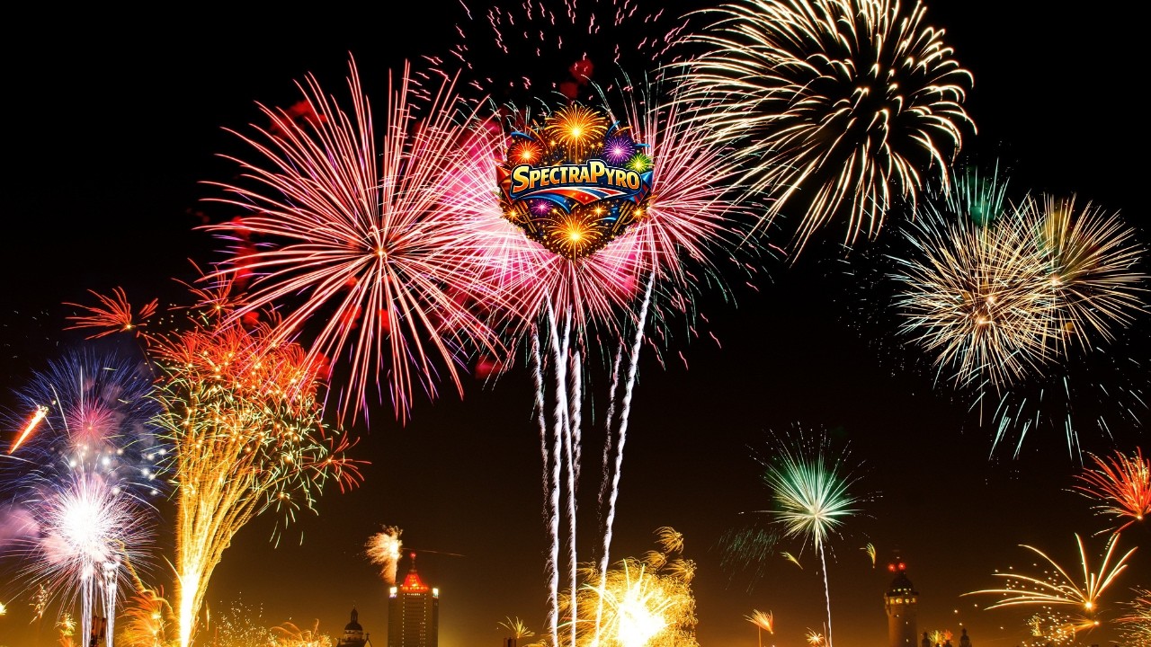 SPECIAL ANNÉE 80 ET 90 FEU DARTIFICE (SpectraPyro Edit) !!!