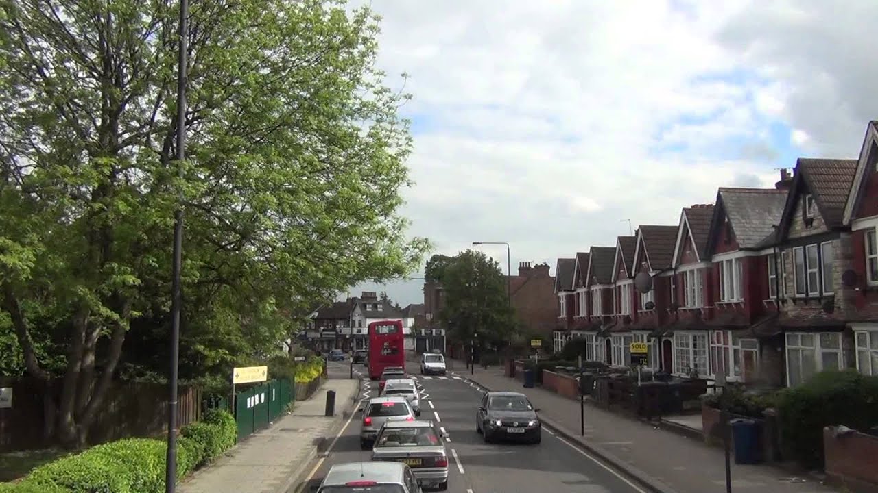 (HD) Full Bus Route Visual Of Route 258 Watford Junction To South Harrow