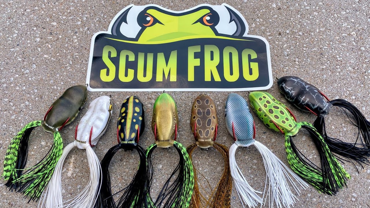 Unboxing the new Launch Frog by Scum Frog - A detailed look at all 8 new colors!!!