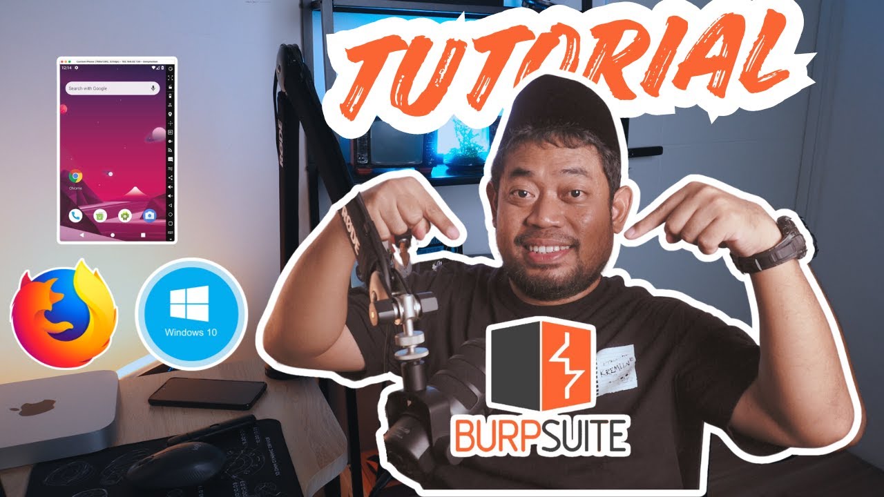 Burp Suite Tutorial : Intercept Browser, Android, Desktop | Room Tutorial