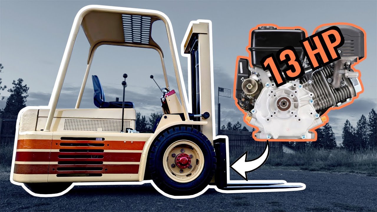 How Well Does The 13hp Single Cylinder Forklift Conversion Actually Work?