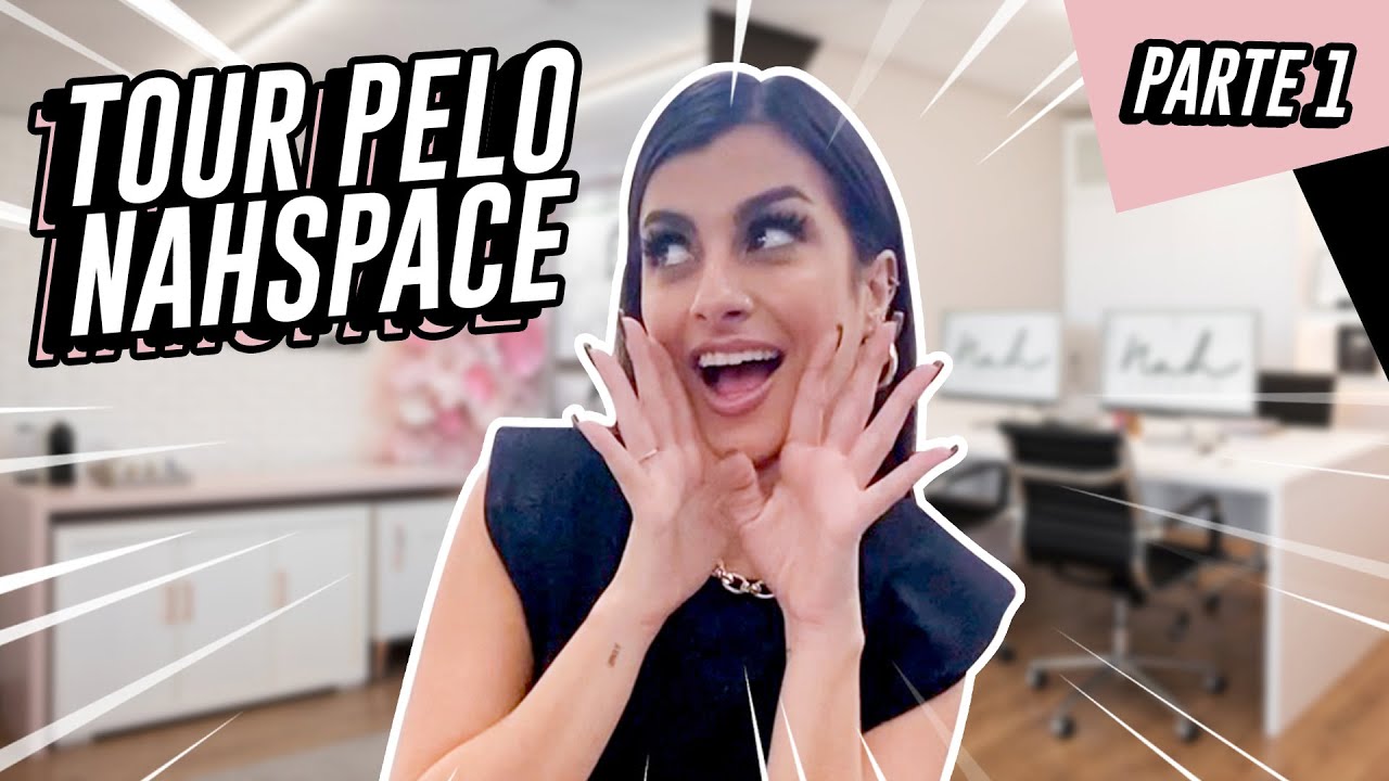 NAH SPACE - TOUR PELO MEU ESCRIT&Oacute;RIO | Nah Cardoso