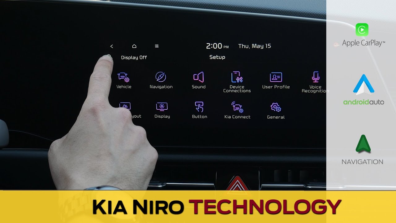Kia Niro Infotainment | CarPlay, Android Auto, Nav, Charging, Tricks and more (2022-2025)
