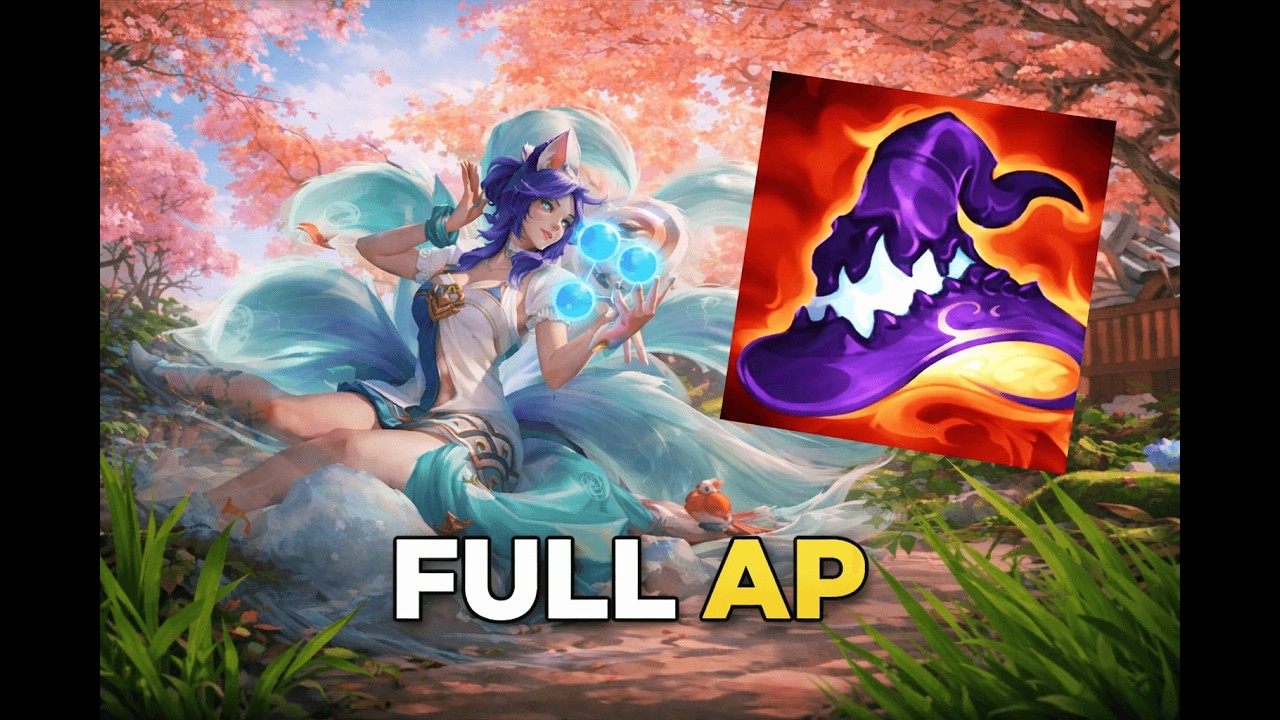 Full AP Ahri jest OP w League of Legends
