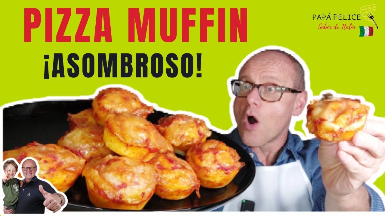 🇮🇹 PIZZA MUFFIN. ¿La conoces?