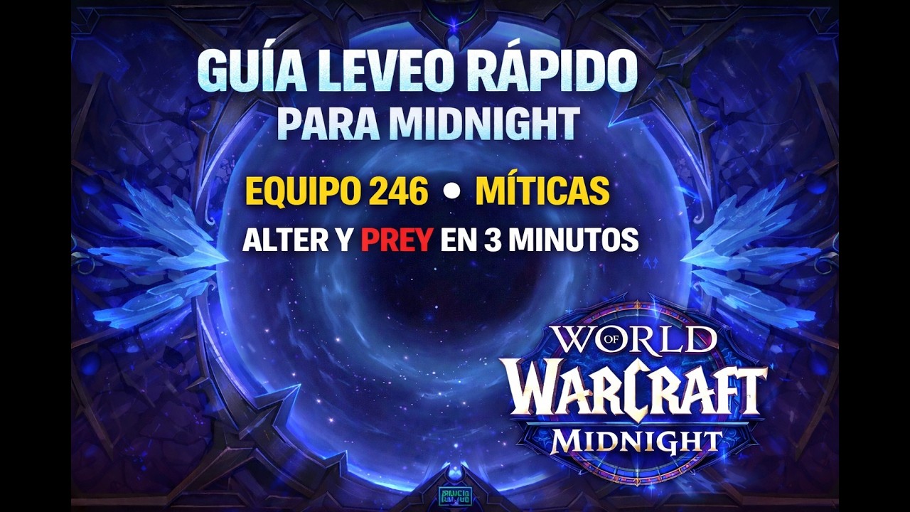 Guia Rapida Leveo, Equipo 246 y Prey en 3 minutos en Midnight