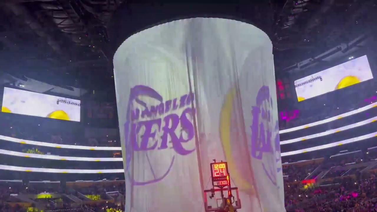 Lakers Game Day Vlog  Section 116 Row 1 seats ENG SUB