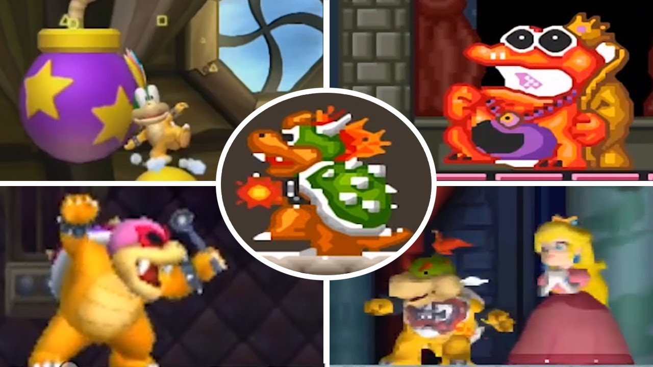 Evolution of - First Castles in Super Mario 2D Jump'n'Runs