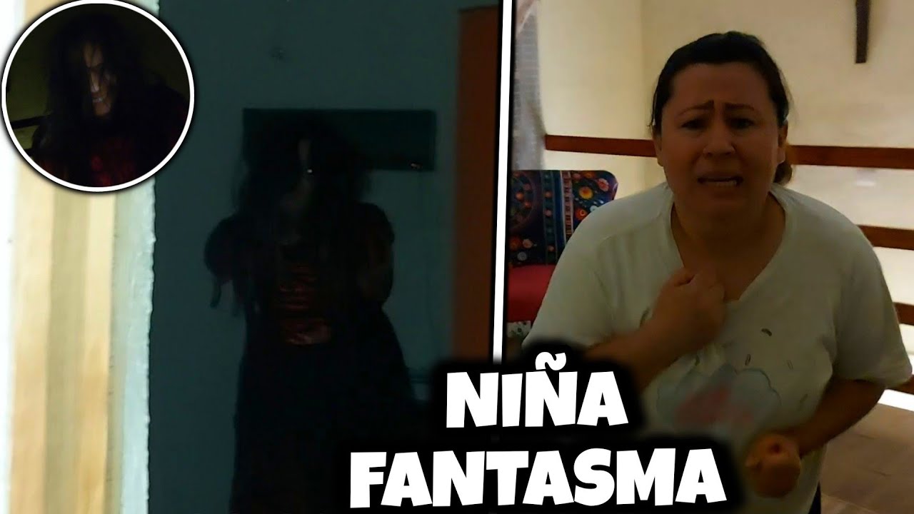 SE LE APARECE UNA NIÑA FANTASMA A MI MAMÁ EN LA CASA!! 👻 BROMA PESADA