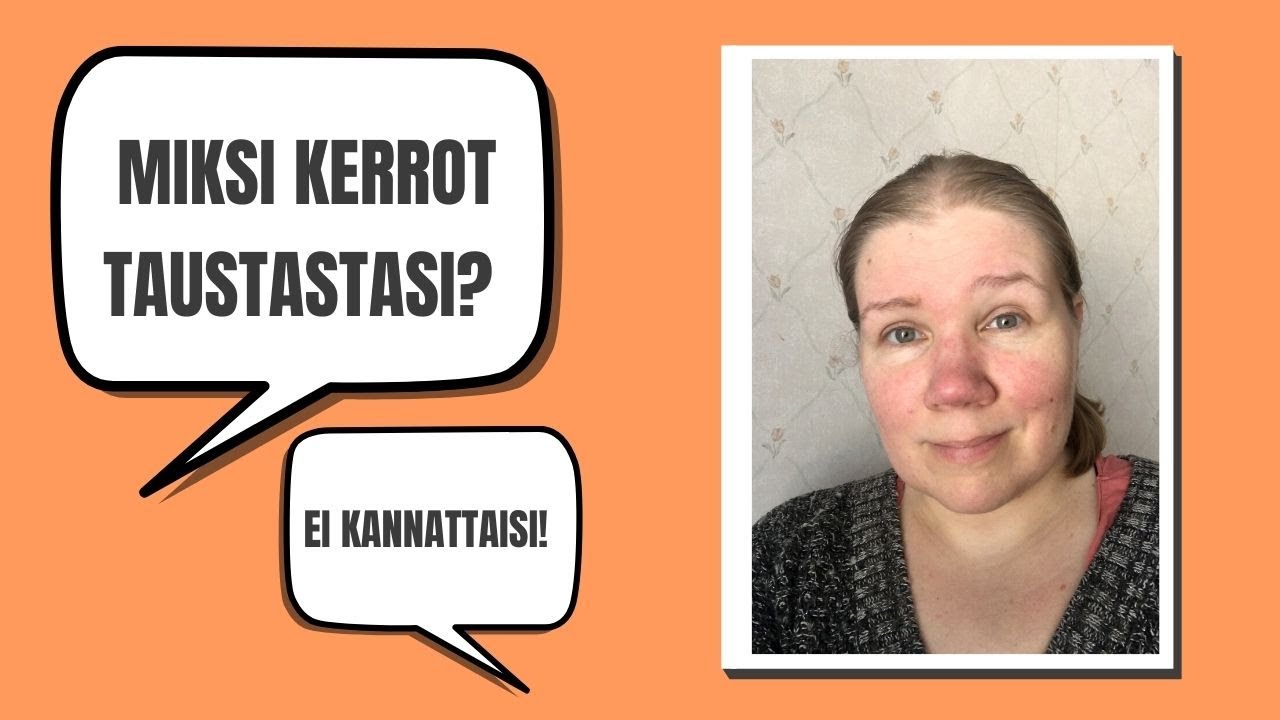 Miksi kerron omakohtaisista kokemuksistani psykiatrian parissa