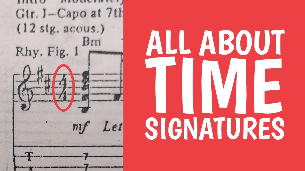 Time Signatures MASTERCLASS [Real-Life Examples: 4/4, 3/4, 2/2, 6/8...]