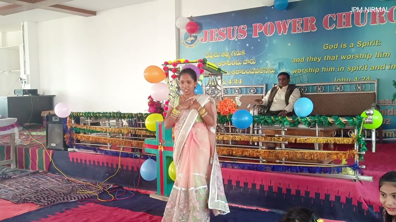 Dance jesus Power church nirmal 