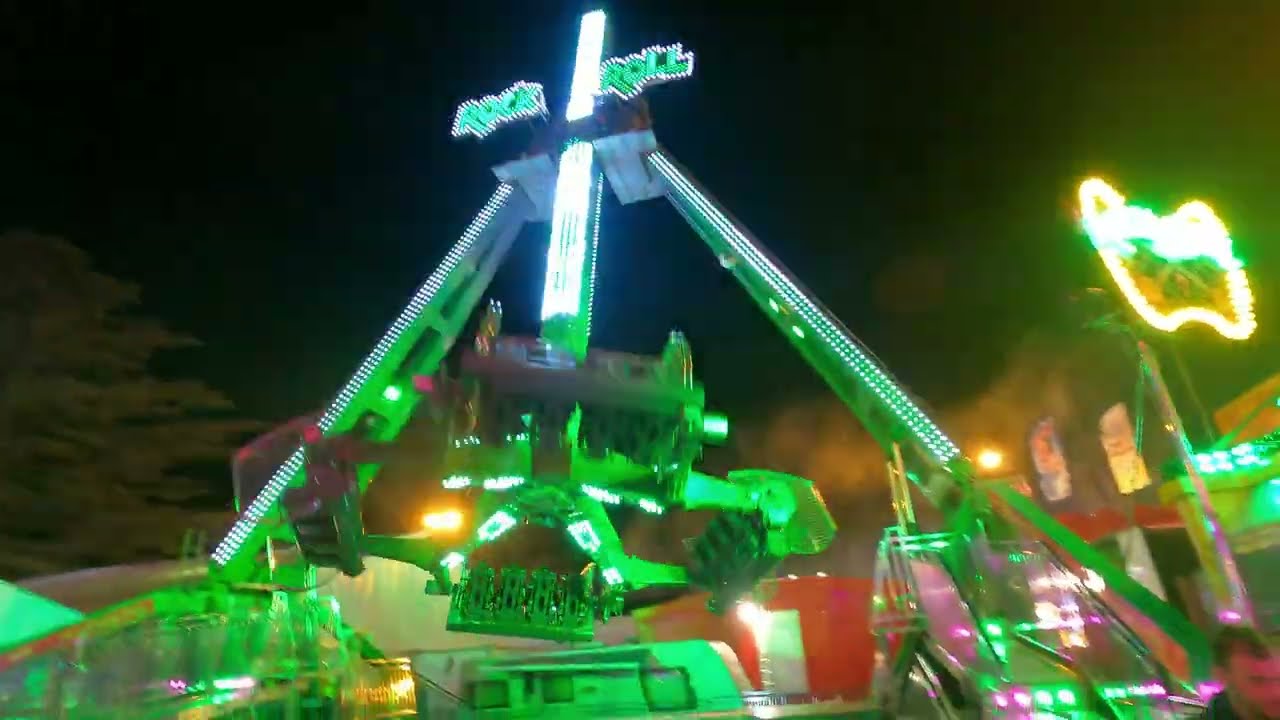 Rock & Roll (Simon) - Carnavals Kermis Aalst 2025 - POV Onride (4K)