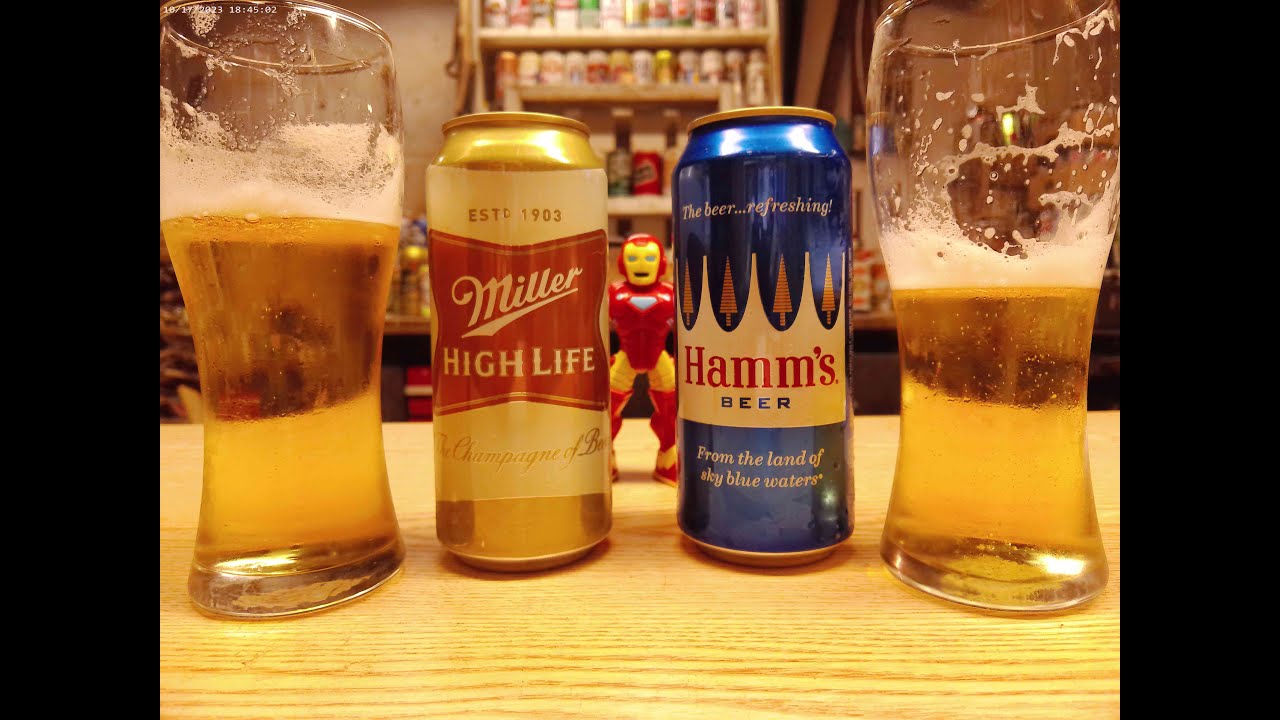 Hamm's 4.7% Vs. Miller High Life 4.6% - Taste Challenge Thursday