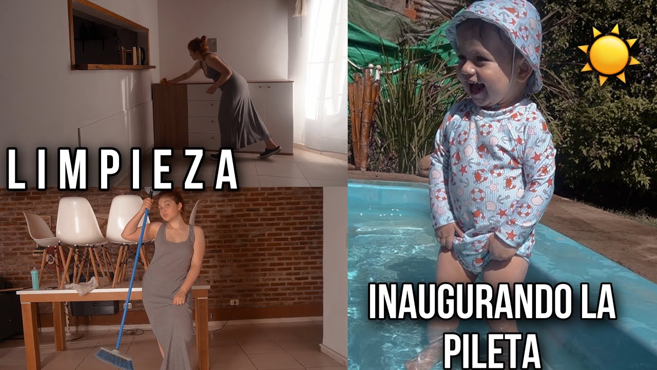DÍA DE LIMPIEZA// VAMOS A LA PILETA// VLOG