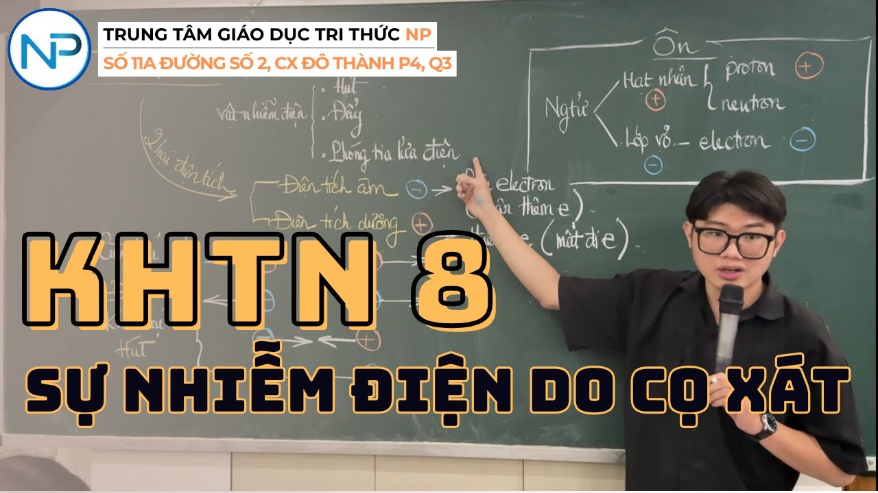 KHTN 8 - Vật Lí | SỰ NHIỄM ĐIỆN DO CỌ XÁT
