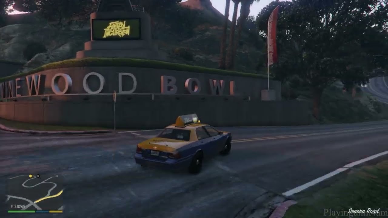 Trabajando como Taxista en GTA V 16# [PS4].