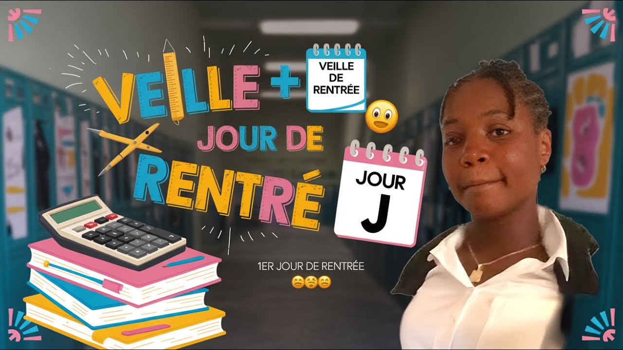 VEILLE + JOUR DE RENTRÉE ✨ | Vlog 🏫